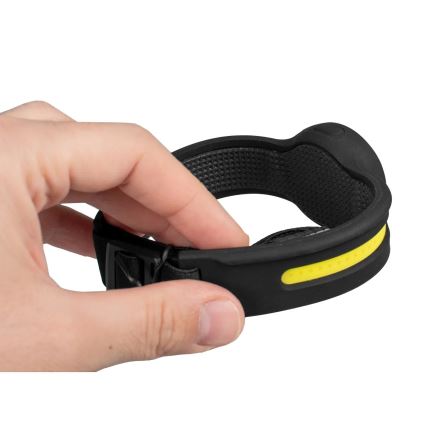 Hämardatav laetav LED-pealamp punase valgusega LED/5V IPX4 550 lm 600 mAh