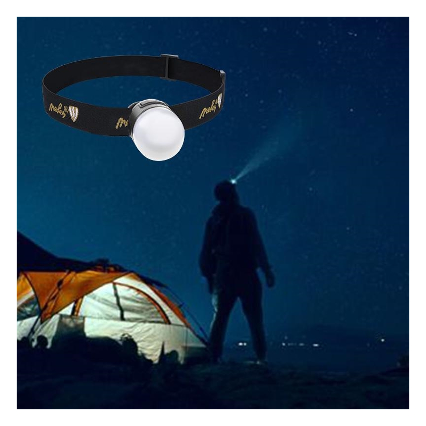 LED Hämardatav laetav pealamp LED/8W/5V IP42 210 lm 800 mAh