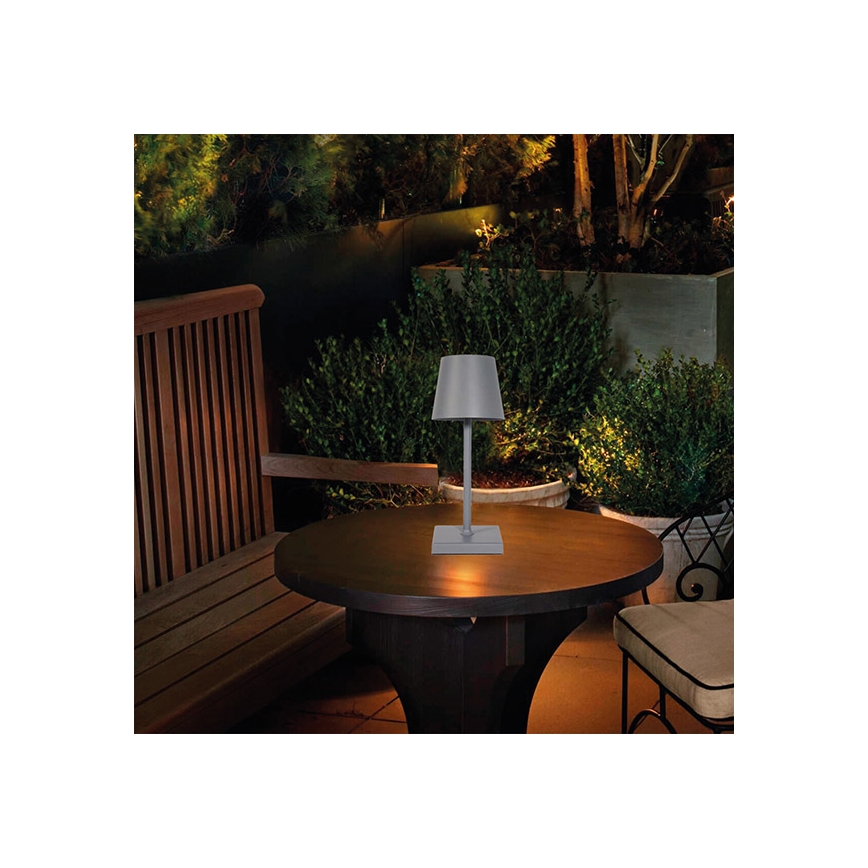 LED Hämardatav laetav puutetundlik laualamp LED/3,5W/5V 5200mAh hall