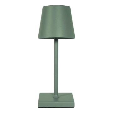 LED Hämardatav laetav puutetundlik laualamp LED/3,5W/5V 5200mAh roheline