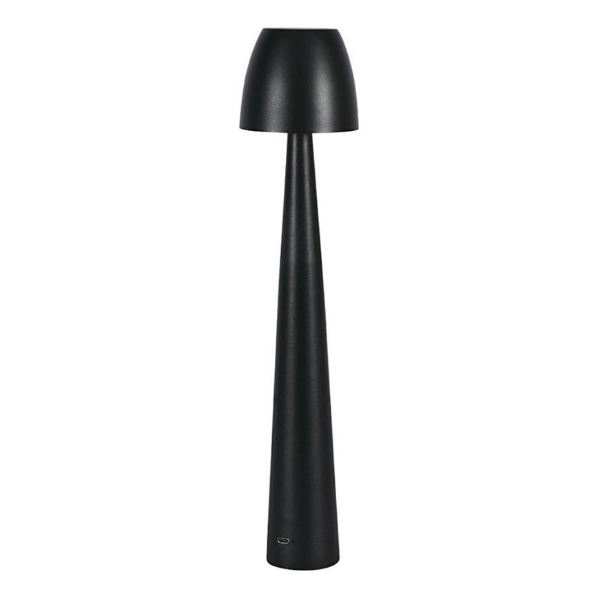 LED Hämardatav laetav puutetundlik laualamp LED/3W/5V 3000-6000K 1800 mAh must