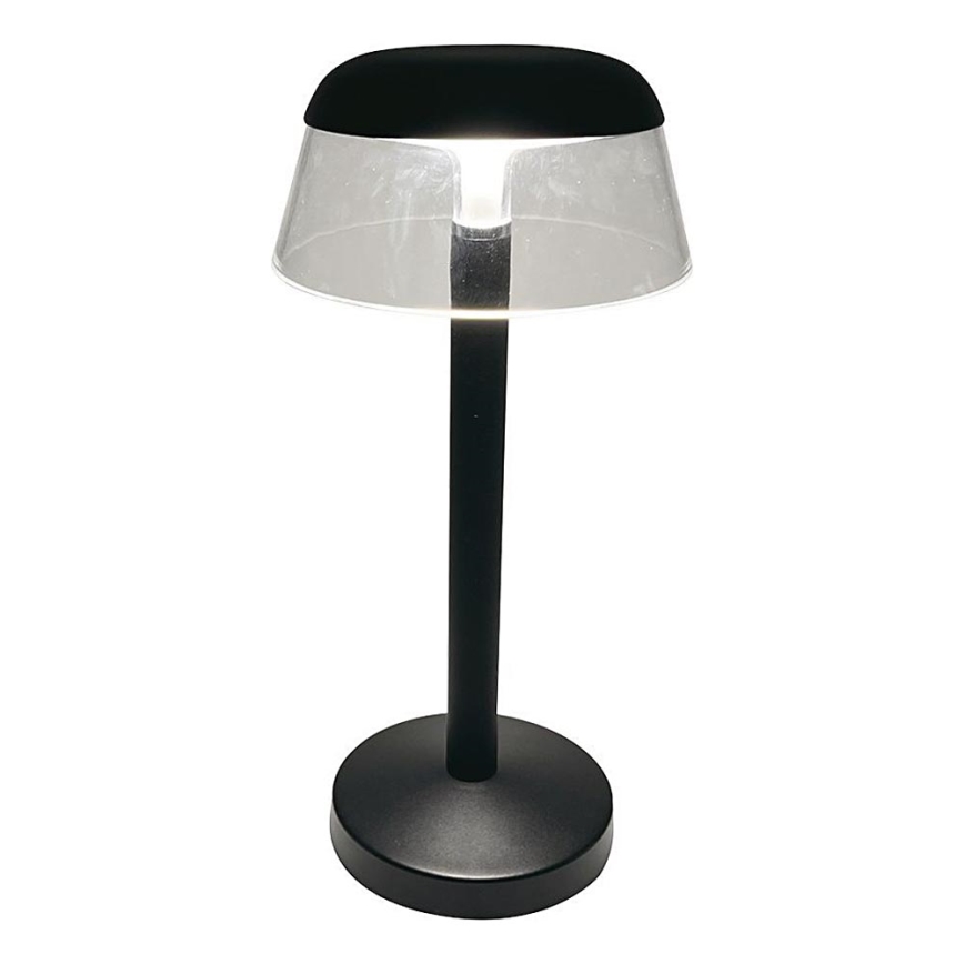 LED Hämardatav laetav puutetundlik laualamp LED/3W/5V 3000-6000K 1800 mAh must