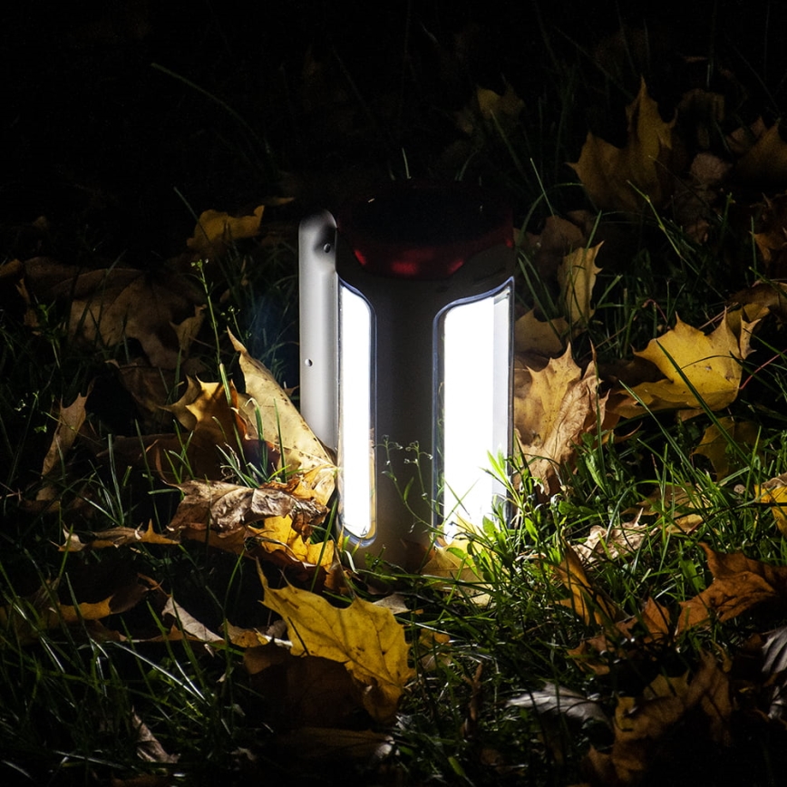 LED Hämardatav laetav taskulamp 2in1 akupanga funktsiooniga LED/5W/230V 3500 mAh