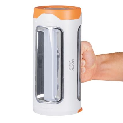 LED Hämardatav laetav taskulamp 2in1 akupanga funktsiooniga LED/5W/230V 3500 mAh