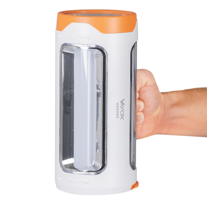 LED Hämardatav laetav taskulamp 2in1 akupanga funktsiooniga LED/5W/230V 3500 mAh