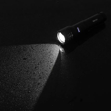 LED Hämardatav laetav taskulamp LED/20W/5V IPX4 800 läikiv 2000 mAh