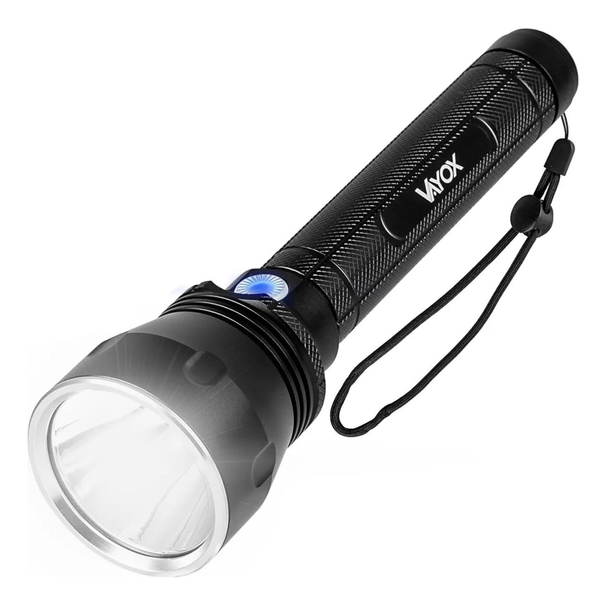 LED Hämardatav laetav taskulamp LED/20W/5V IPX5 1570 läikiv 8400 mAh
