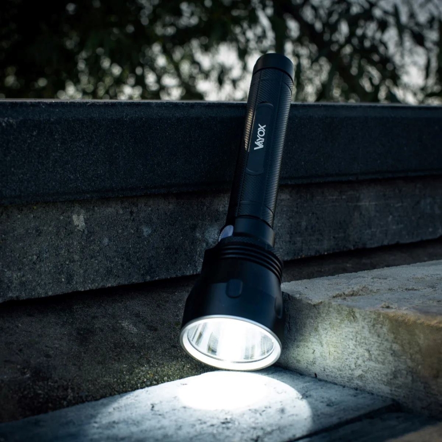 LED Reguleeritav laetav taskulamp LED/20W/5V IPX5 1570 lm 8400 mAh