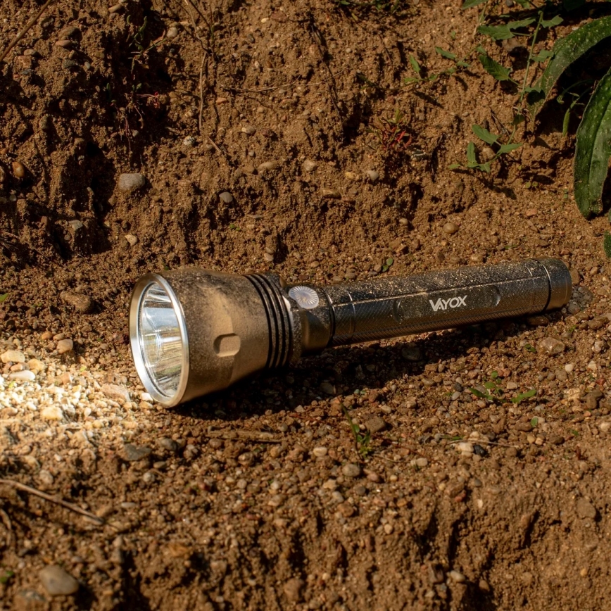 LED Reguleeritav laetav taskulamp LED/20W/5V IPX5 1570 lm 8400 mAh