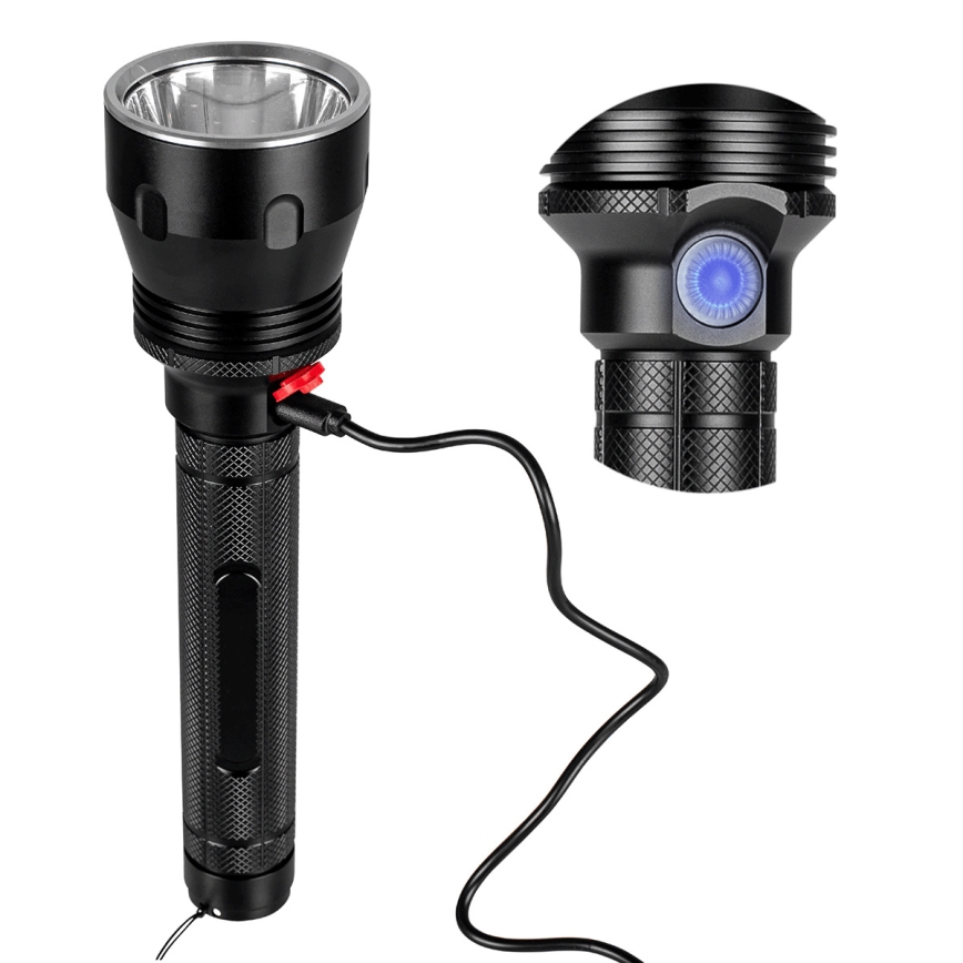 LED Reguleeritav laetav taskulamp LED/20W/5V IPX5 1570 lm 8400 mAh