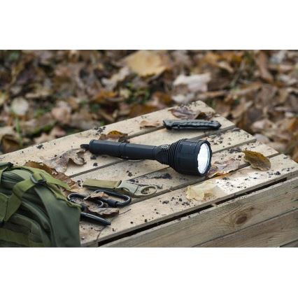 LED Hämardatav laetav taskulamp LED/30W/5V IPX7 3000 läikiv 8400 mAh