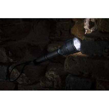 LED Hämardatav laetav taskulamp LED/30W/5V IPX7 3000 läikiv 8400 mAh