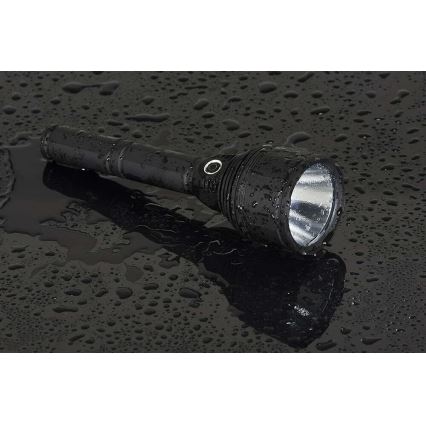 LED Hämardatav laetav taskulamp LED/30W/5V IPX7 3000 läikiv 8400 mAh
