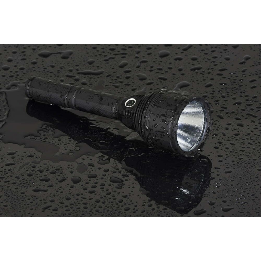 LED Hämardatav laetav taskulamp LED/30W/5V IPX7 3000 läikiv 8400 mAh
