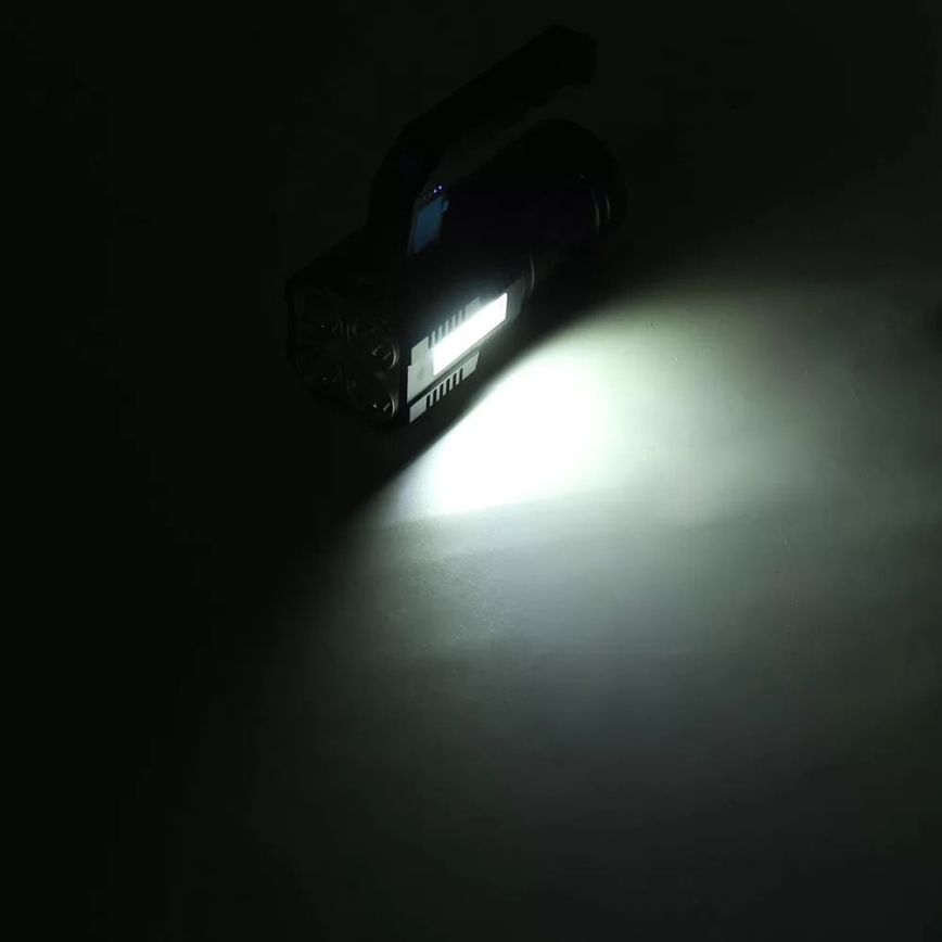 LED Hämardatav laetav taskulamp LED/5V IPX4 250 läikiv 1200 mAh