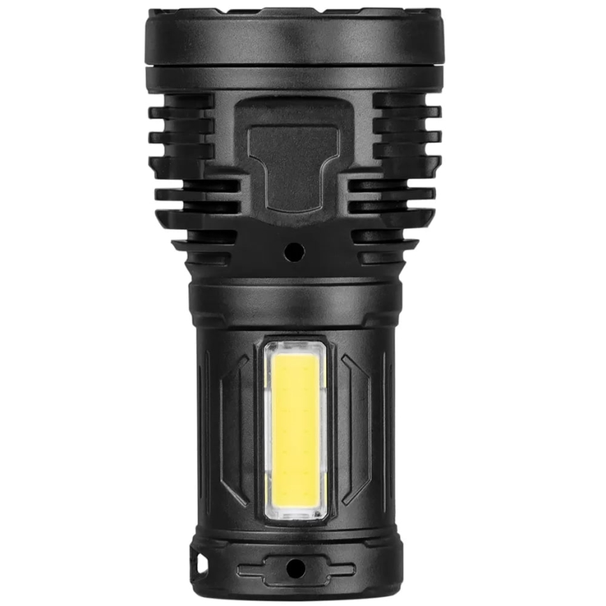LED Hämardatav laetav taskulamp LED/5V IPX4 600 läikiv 1200 mAh