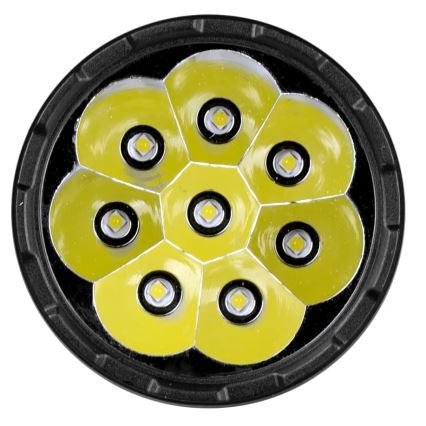 LED Hämardatav laetav taskulamp LED/5V IPX4 600 läikiv 1200 mAh