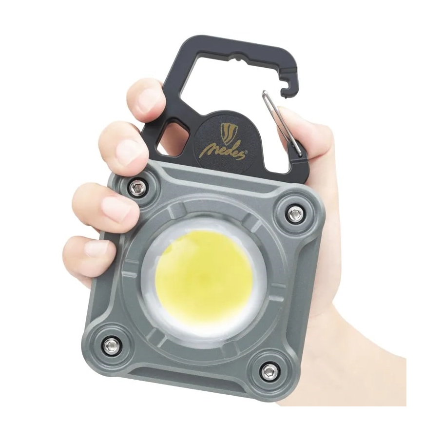 LED Hämardatav laetav töövalgusti LED/15W/5V IPX4 1000 lm 2000 mAh