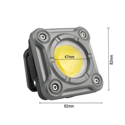 LED Hämardatav laetav töövalgusti LED/15W/5V IPX4 1000 lm 2000 mAh