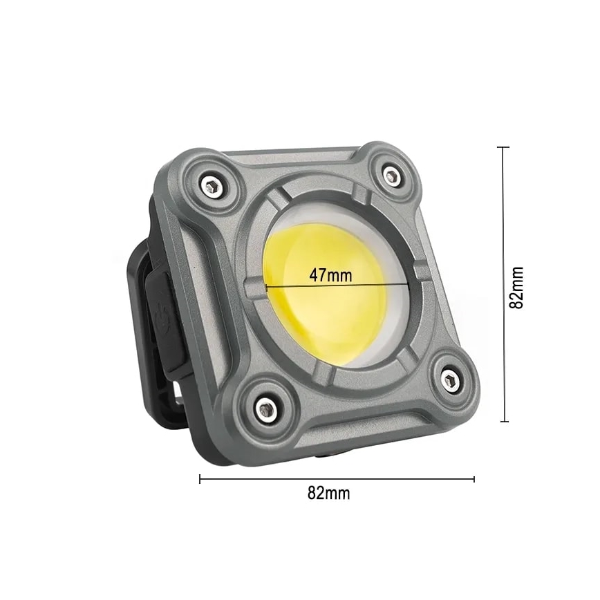 LED Hämardatav laetav töövalgusti LED/15W/5V IPX4 1000 lm 2000 mAh