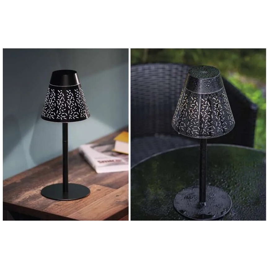 LED Hämardatav laetav väli laualamp LED/4,2W/5V 2200mAh IP44