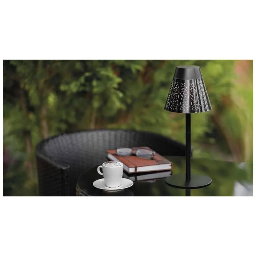 LED Hämardatav laetav väli laualamp LED/4,2W/5V 2200mAh IP44