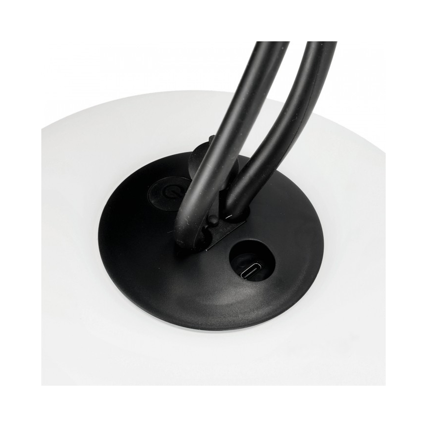 LED hämardatav laetav välisvalgusti VENEZIA LED/1,5W/5V 2500K IP54 2600 mAh must
