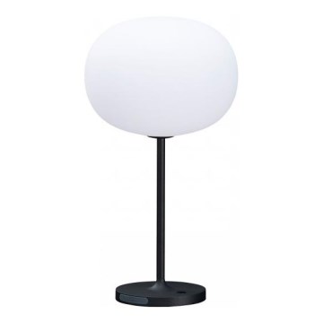LED hämardatav laetav välitingimustes laualamp VENEZIA LED/2W/5V 2700K IP54 4000 mAh must