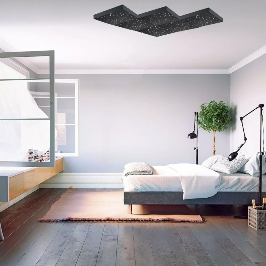 LED Hämardatav laevalgusti 1xLED/8W/230V 30x30 cm + kaugjuhtimispult