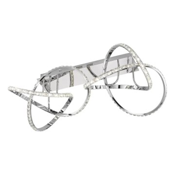 LED hämardatav laevalgusti ABRO LED/49W/230V läikiv kroom