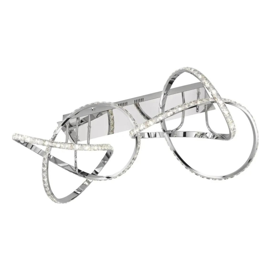 LED hämardatav laevalgusti ABRO LED/49W/230V läikiv kroom