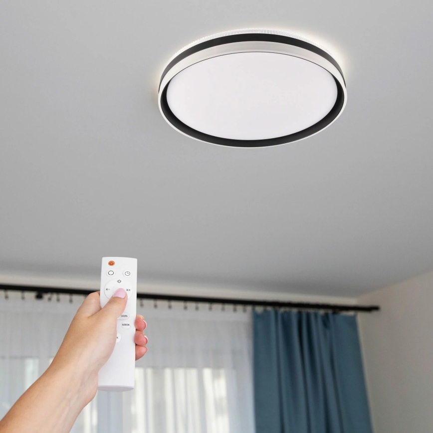 LED Hämardatav laevalgusti vannituppa BARBARA LED/72W/230V d. 48,5 cm 3000-6000K IP44 + kaugjuhtimispult