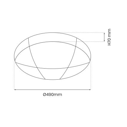 LED Hämardatav laevalgusti BOB LED/40W/230V 3000-6000K + kaugjuhtimispult