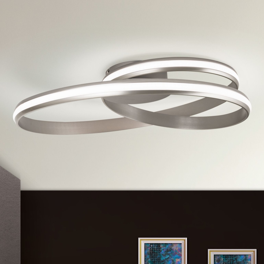 LED Hämardatav laevalgusti CIRCUS LED/30W/230V hõbedane