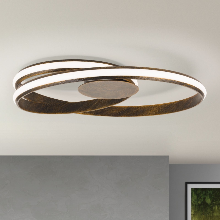 LED Hämardatav laevalgusti CIRCUS LED/30W/230V pruun/paatina