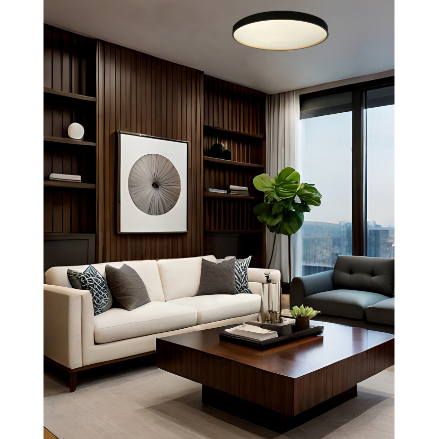 LED Hämardatav laevalgusti EBRO LED/36W/230V 2700-6500K d. 50 cm + kaugjuhtimispult