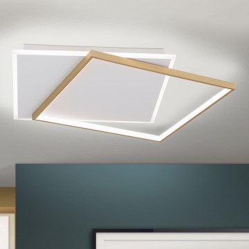 LED Hämardatav laevalgusti EMANUEL LED/50W/230V valge/kuldne