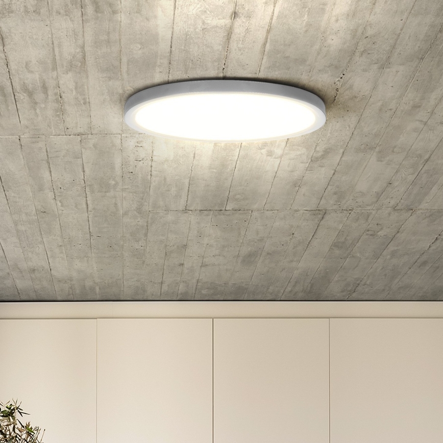 LED Hämardatav laevalgusti ESTELA LED/36W/230V d. 30 cm valge + kaugjuhtimispult