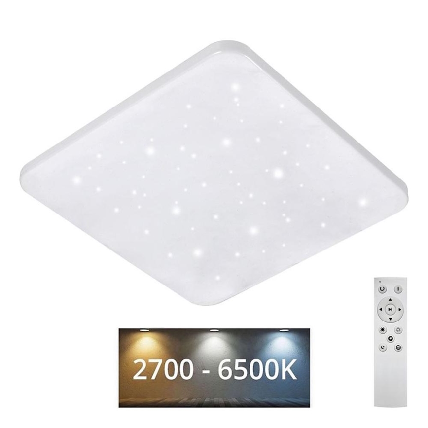 LED Hämardatav laevalgusti FLORA LED/36W/230V 2700-6500K 43x43 cm + kaugjuhtimispult