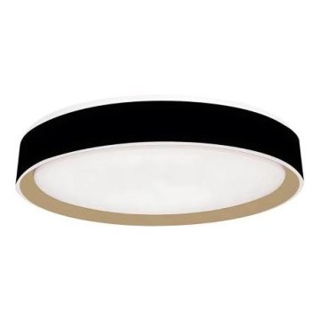 LED Hämardatav laevalgusti hääljuhtimisega OPAL LED/48W/230V 2700-6500K must + kaugjuhtimispult
