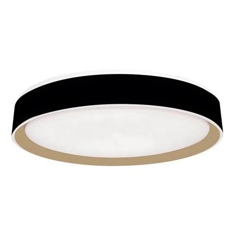 LED Hämardatav laevalgusti hääljuhtimisega OPAL LED/48W/230V 2700-6500K must + kaugjuhtimispult