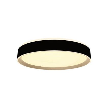 LED Hämardatav laevalgusti hääljuhtimisega OPAL LED/48W/230V 2700-6500K must + kaugjuhtimispult