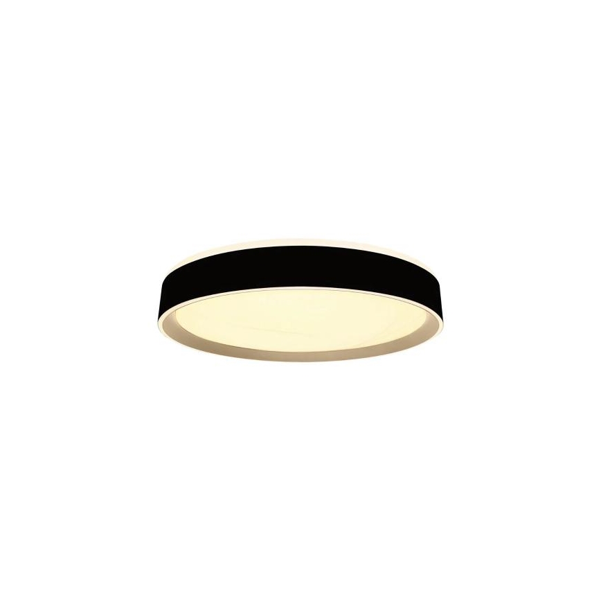 LED Hämardatav laevalgusti hääljuhtimisega OPAL LED/48W/230V 2700-6500K must + kaugjuhtimispult
