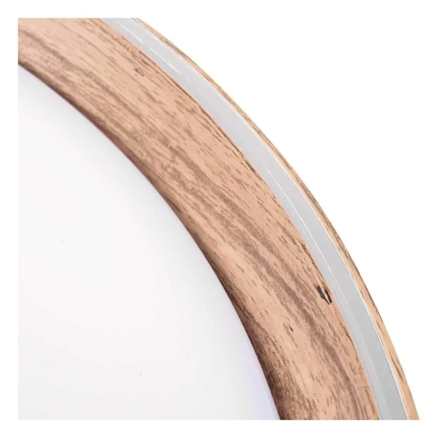 Hämardatav LED-laevalgusti ILVI LED/30W/230V 2700-6500K, läbimõõt 40 cm, beež + kaugjuhtimispult