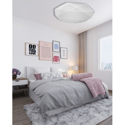 LED Hämardatav laevalgusti INDUS LED/60W/230V 2700-6500K d. 58 cm + kaugjuhtimispult
