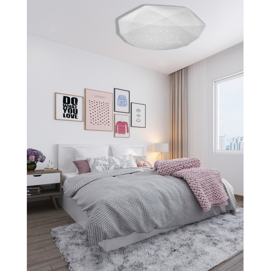 LED Hämardatav laevalgusti INDUS LED/60W/230V 2700-6500K d. 58 cm + kaugjuhtimispult
