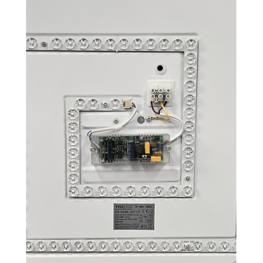 LED Hämardatav laevalgusti INDUS LED/60W/230V 2700-6500K d. 58 cm + kaugjuhtimispult