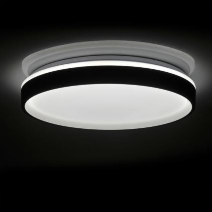 LED Hämardatav laevalgusti vannituppa JADWIGA LED/42W/230V d. 38,5 cm 3000-6000K IP44 + kaugjuhtimispult
