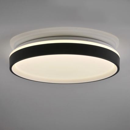 LED Hämardatav laevalgusti vannituppa JADWIGA LED/42W/230V d. 38,5 cm 3000-6000K IP44 + kaugjuhtimispult