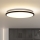 LED Hämardatav laevalgusti JAMIL LED/48W/230V 3000-6500K must + kaugjuhtimispult